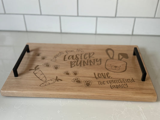 Personalized Easter Bunny Serving Tray