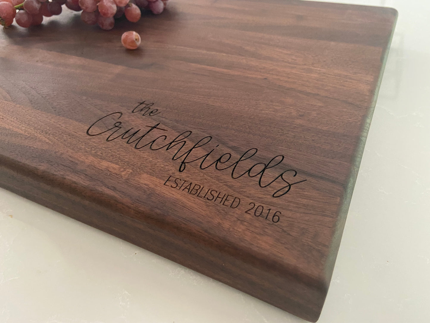 Edge Grain Walnut Cutting Board