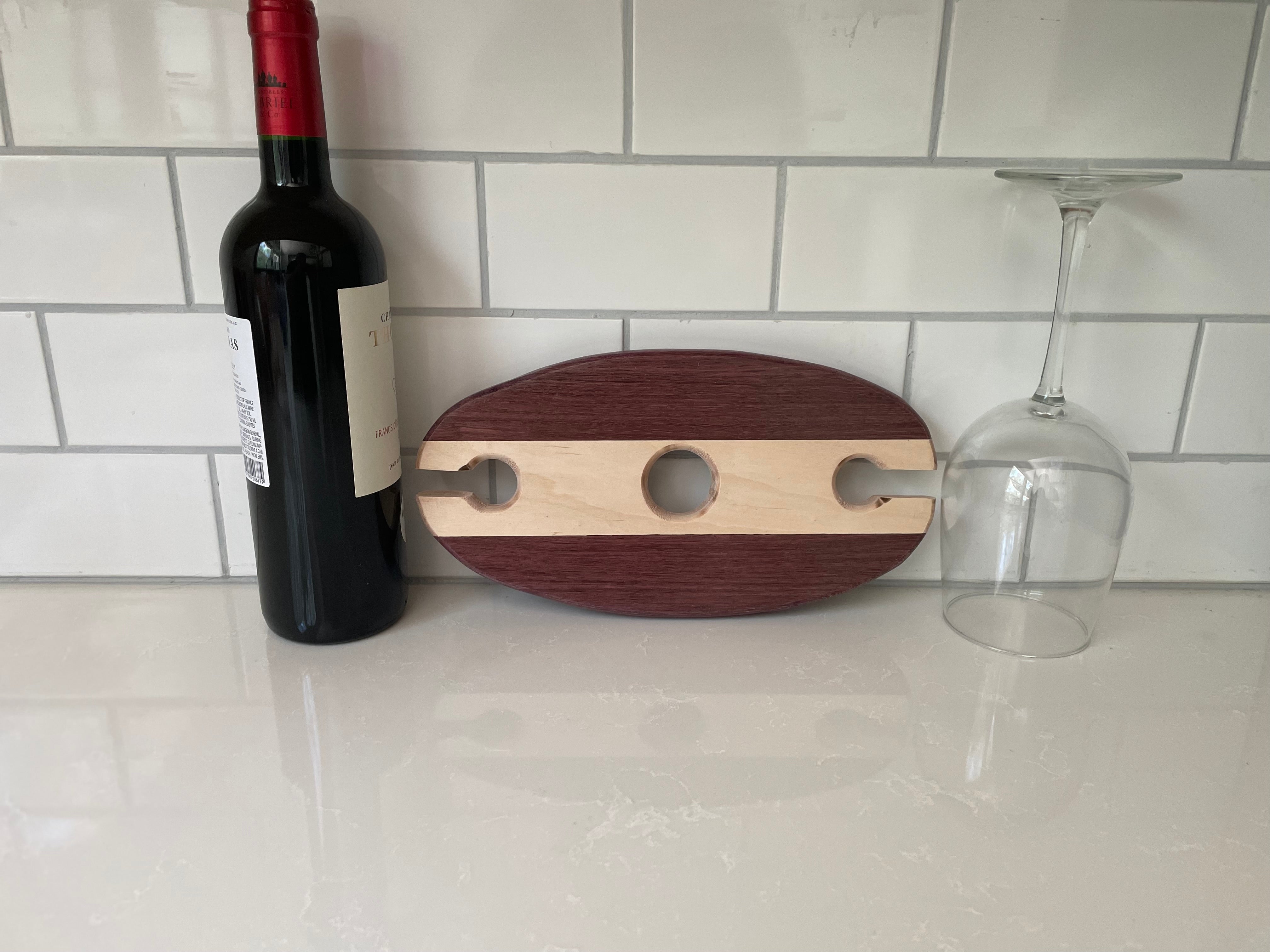 Wine flight online caddy